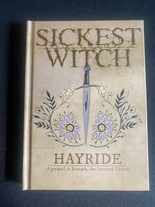 Mork Borg - Sickest Witch, Hayride by Justin Sirois - first printing on 400