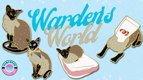 Warden's World – Pet-Inspired Pins
