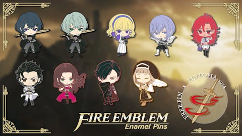 Fire Emblem Enamel Pins