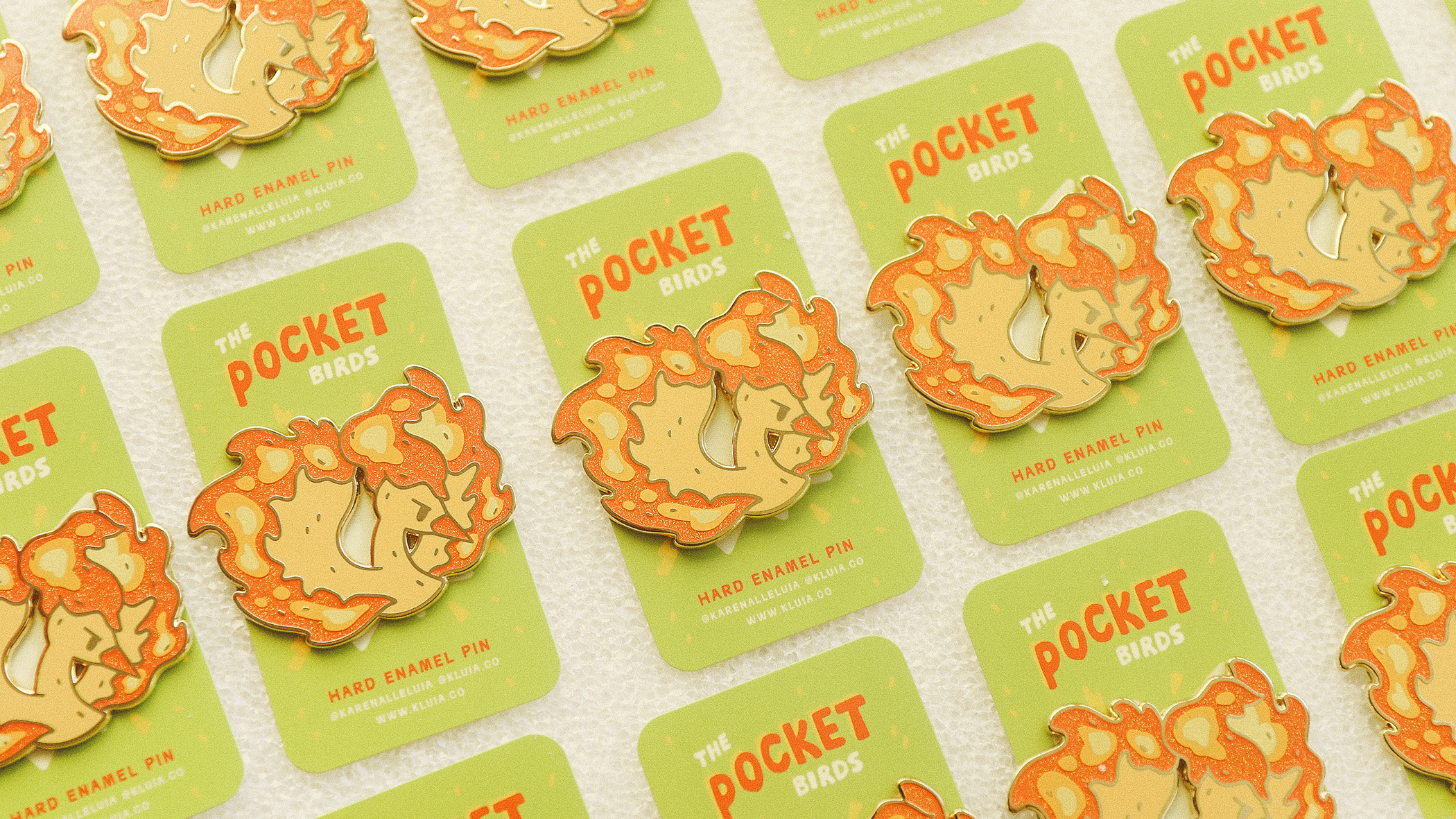 Pocket Birds: Enamel Pin Collection Project Update: Working on final ...