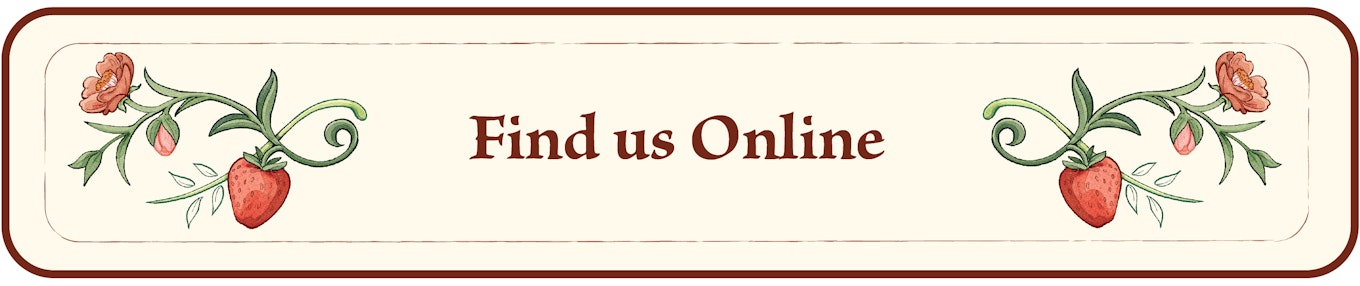 Find us online