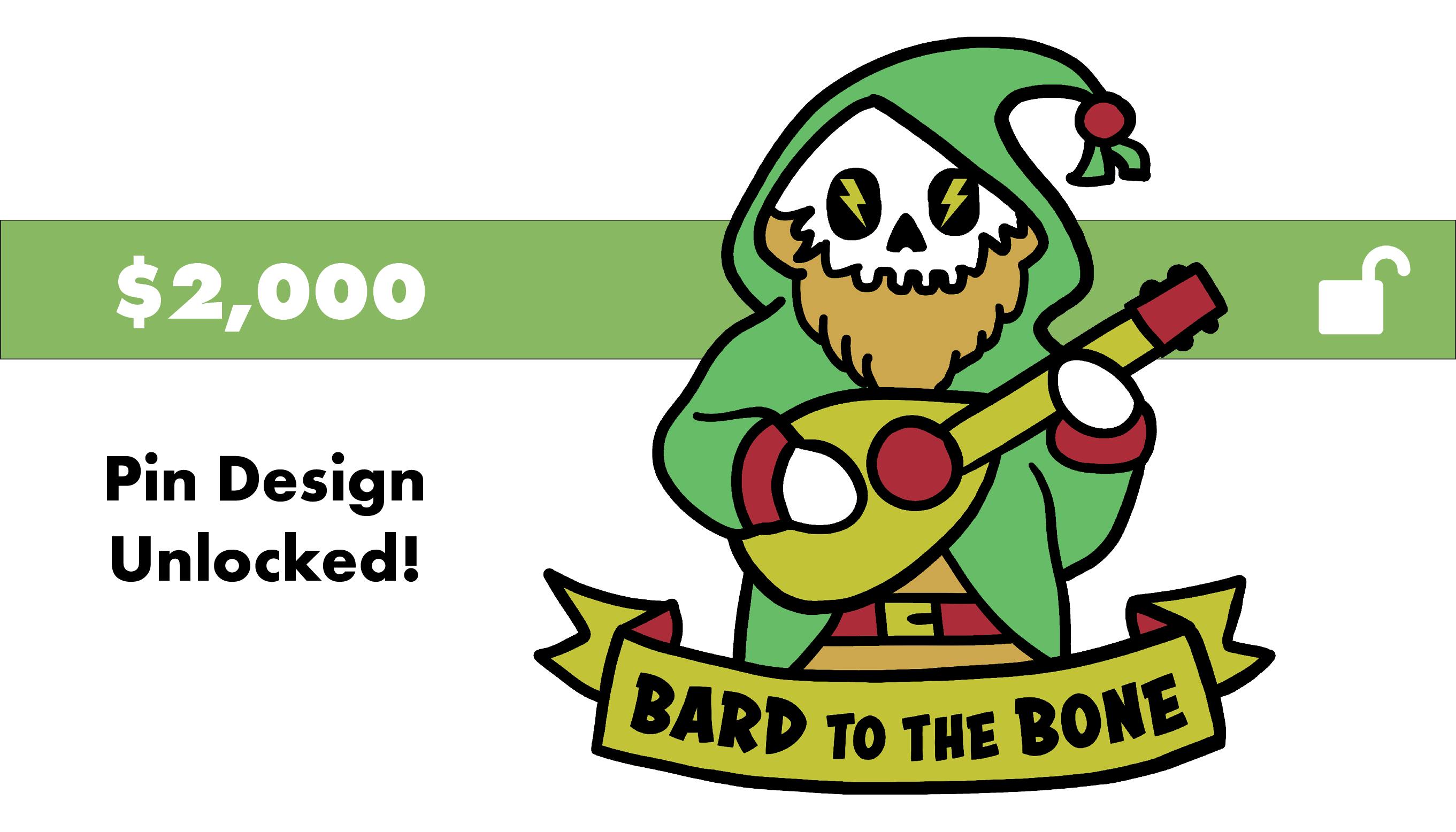 Unlock Bard to the Bone Pin