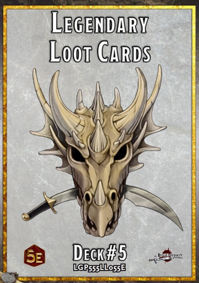 Legendary Loot Cards PDF