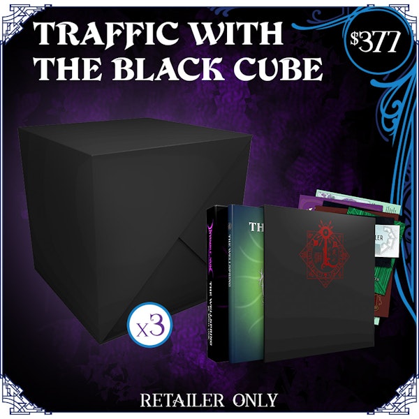 Traffic with the Black Cube-3x the Black Cube in print. Includes The Wellspring