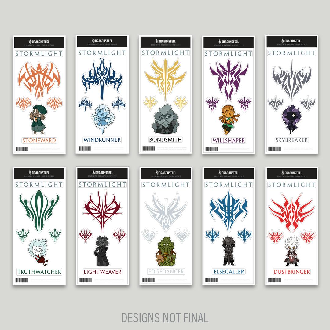 Radiant Order Decal Sheet Set (10)