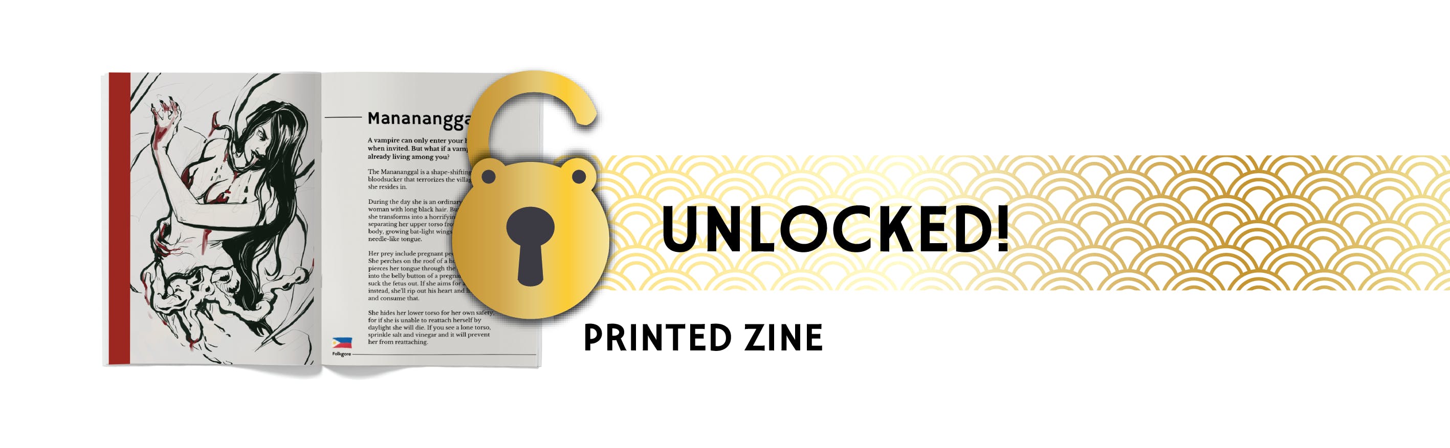 Stretch Goal #4: Unlock the Printed Zine