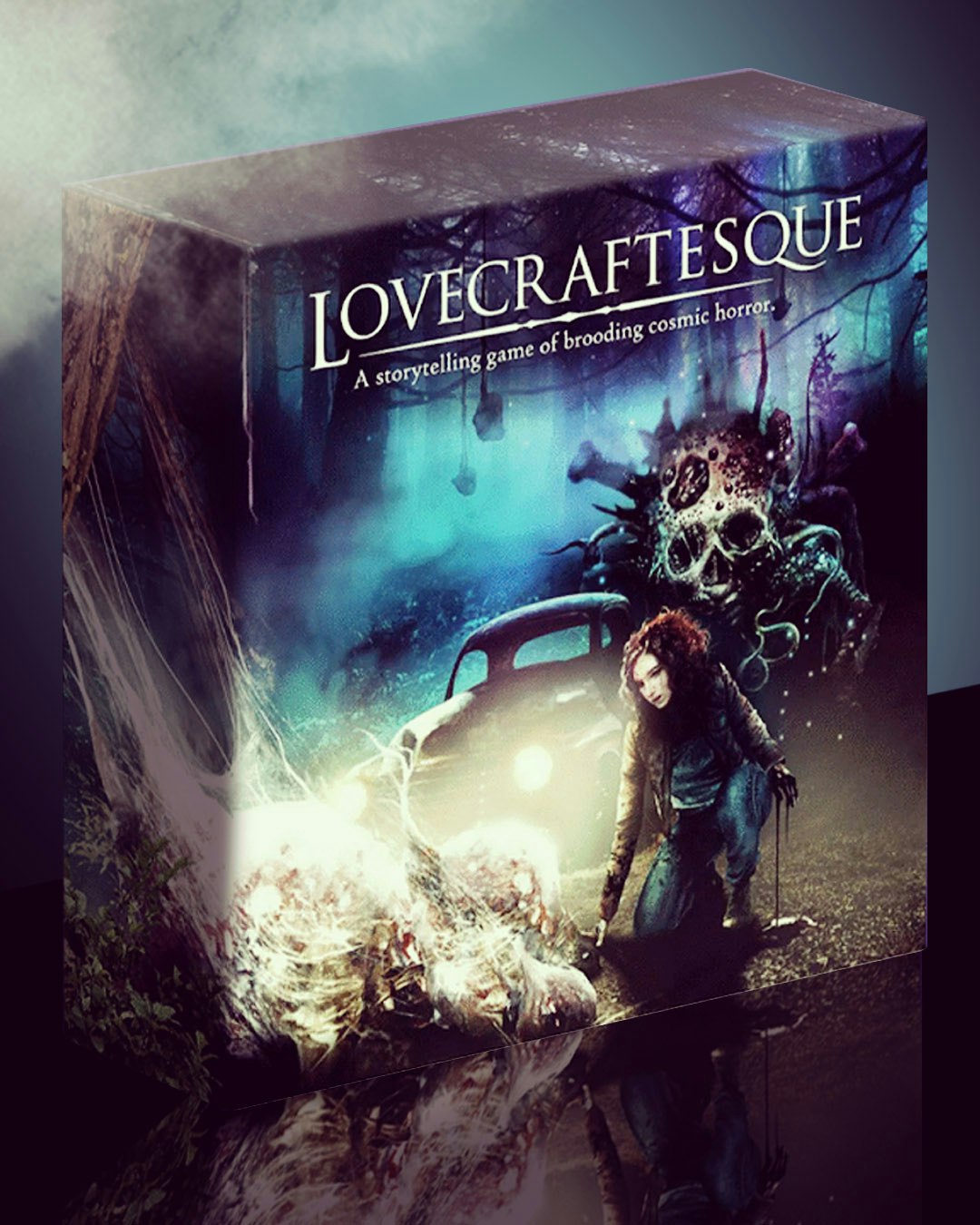A mock up of the Lovecraftesque core box