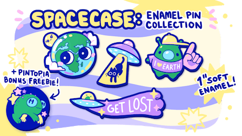 Spacecase: An Enamel Pin Collection