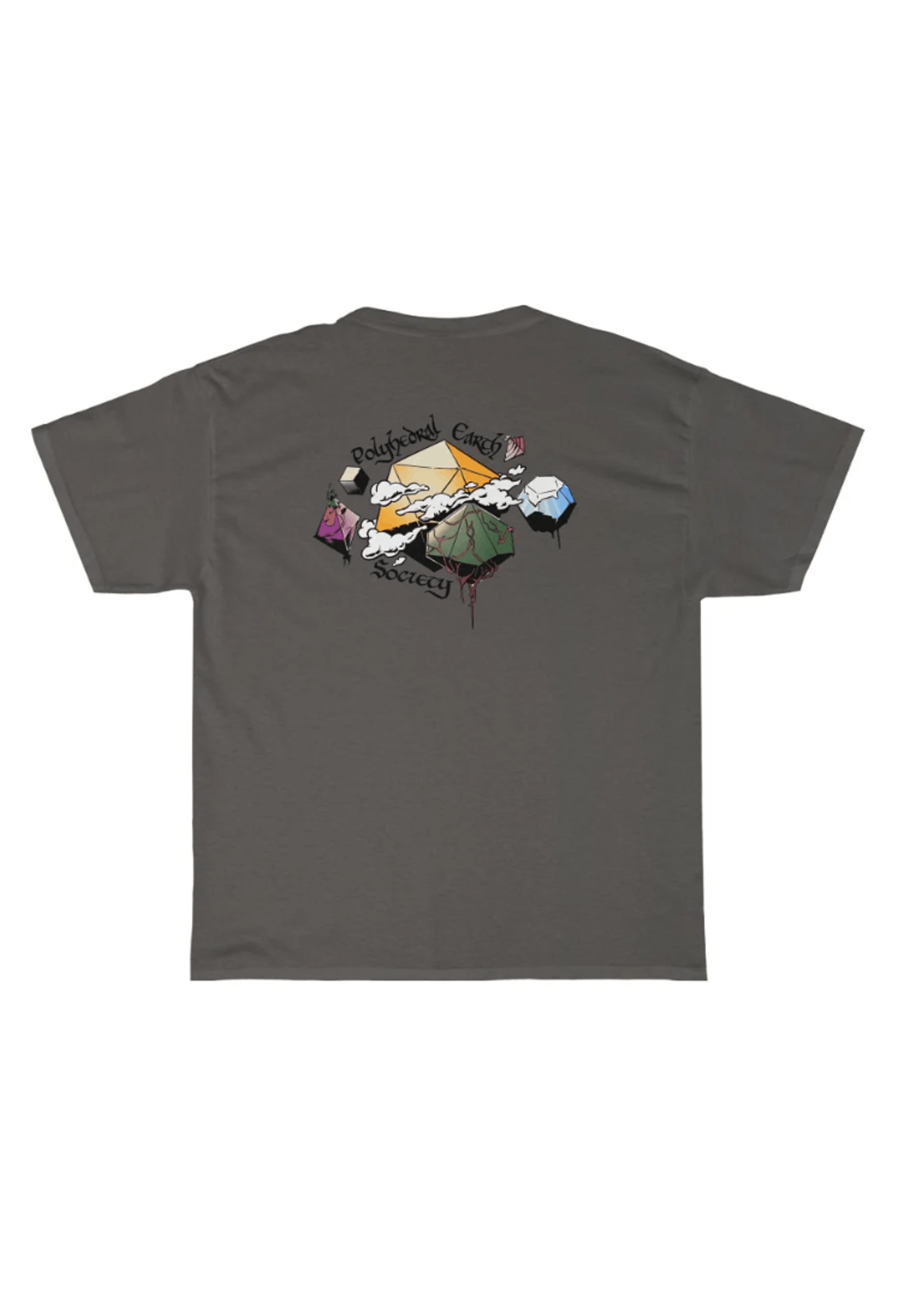 Polyhedral Earth Society T Shirt