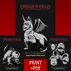 Underworld - ALL 3 Adventures - Print+PDF