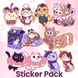 🎨 Vinyl Sticker Pack (Pack of 12)