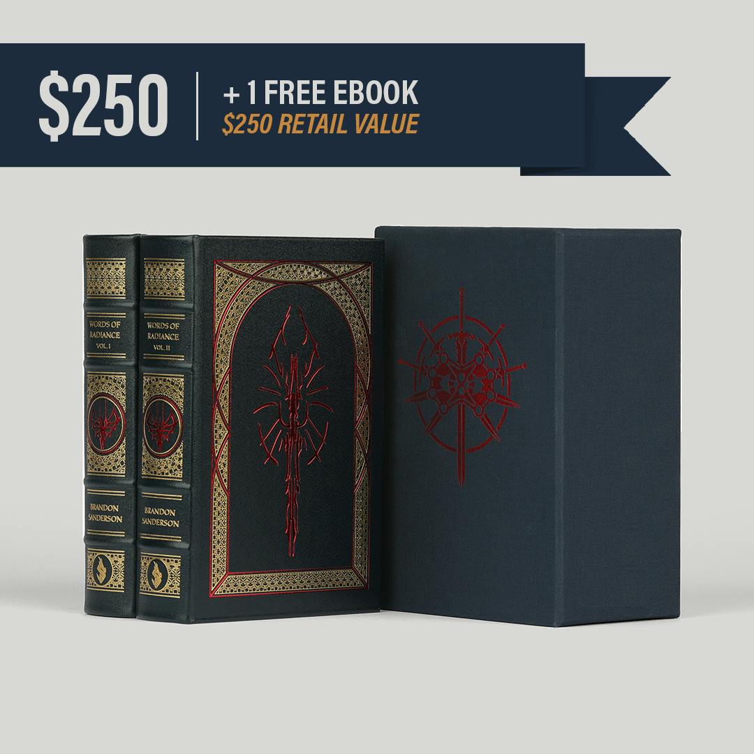 Signed Words of Radiance Leatherbound (No Swag)