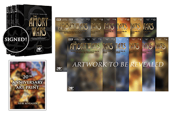 Complete THE AMORY WARS: NO WORLD FOR TOMORROW 20th Anniversary Signed Slipcased Hardcover & 12 Issue Variant Set