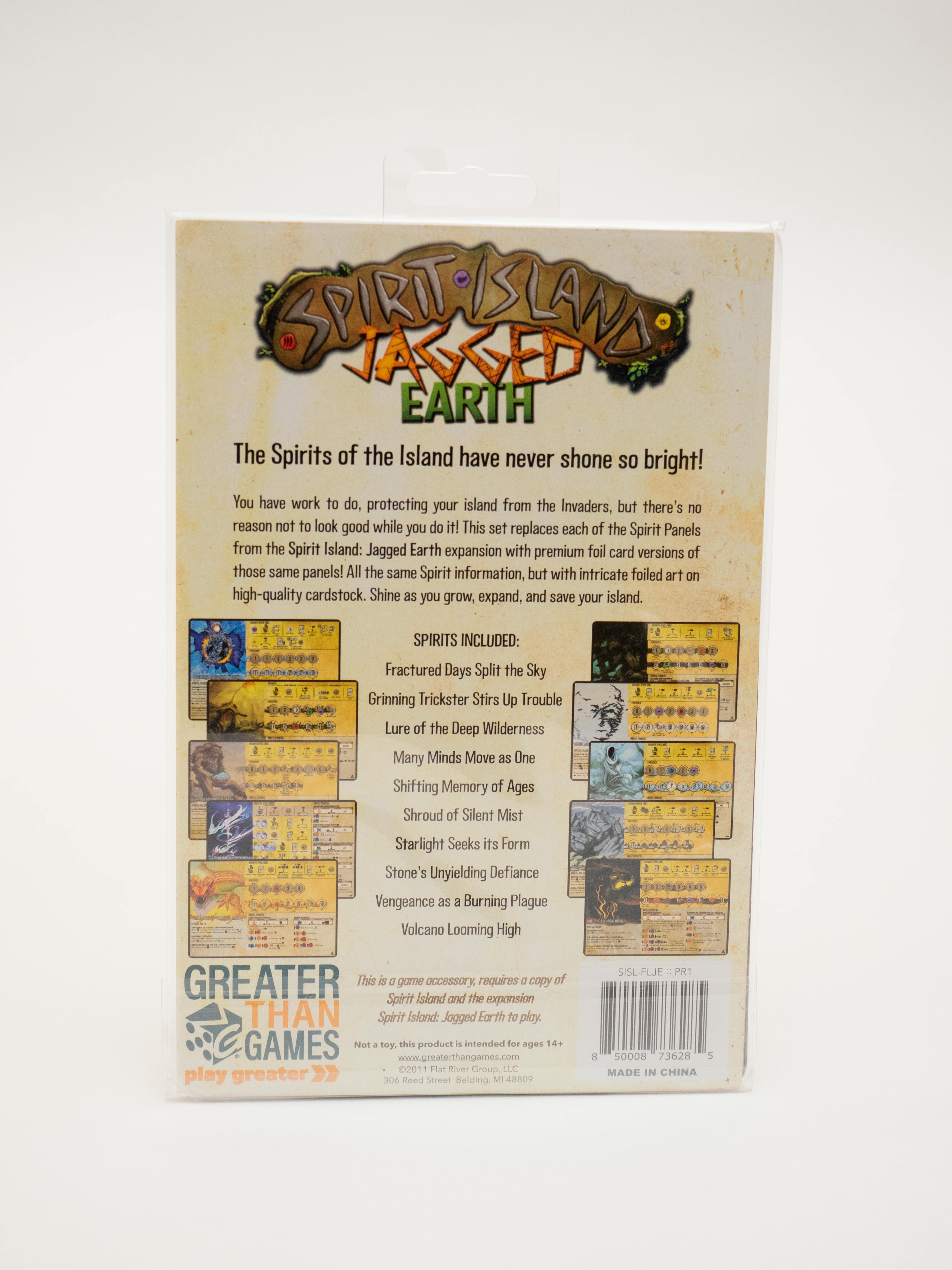 Jagged Earth Foil Panels