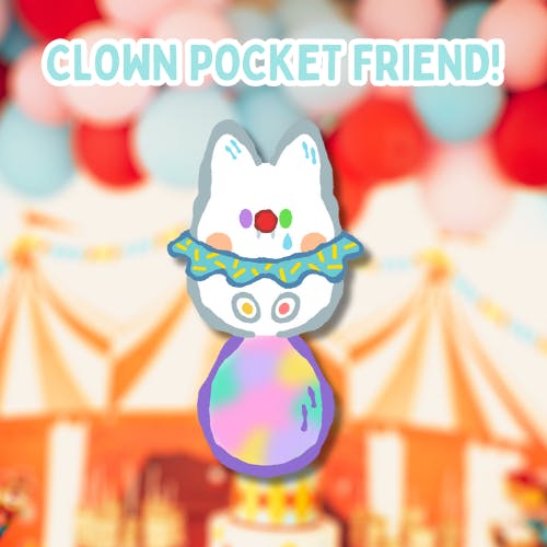 Clown Pocket Friend