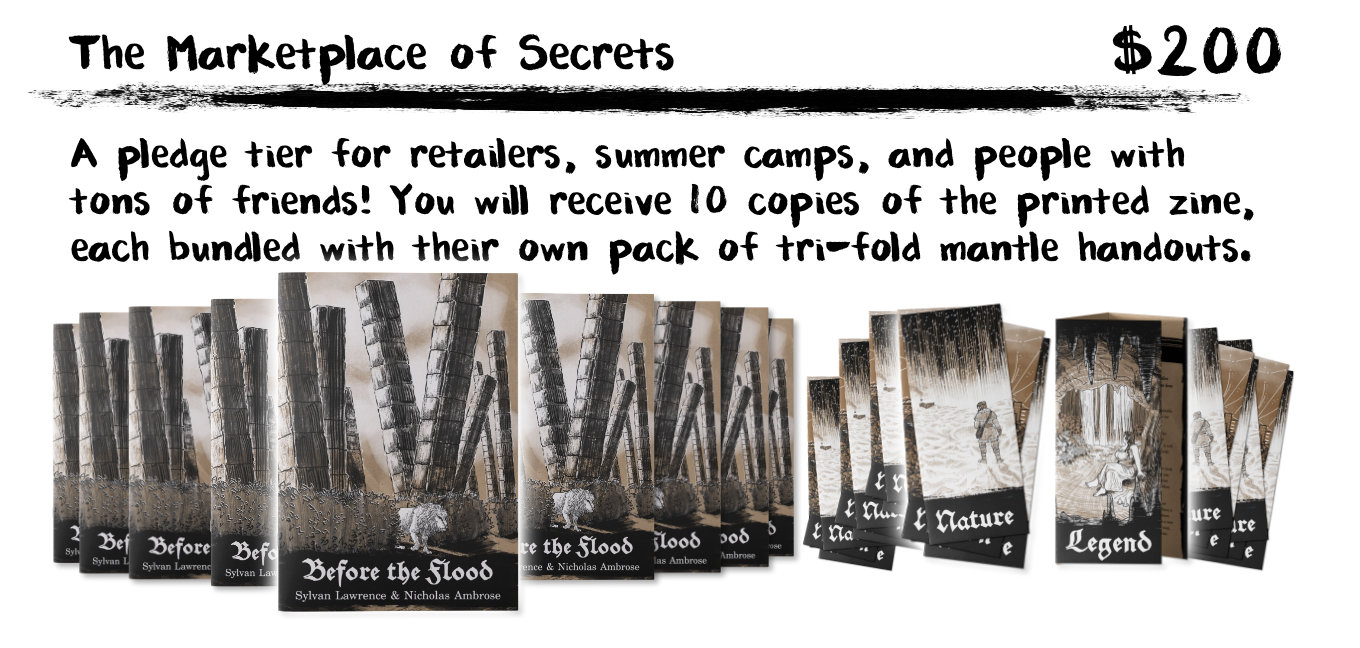 Before the Flood - a 6-person utopic map-making TTRPG - BackerKit