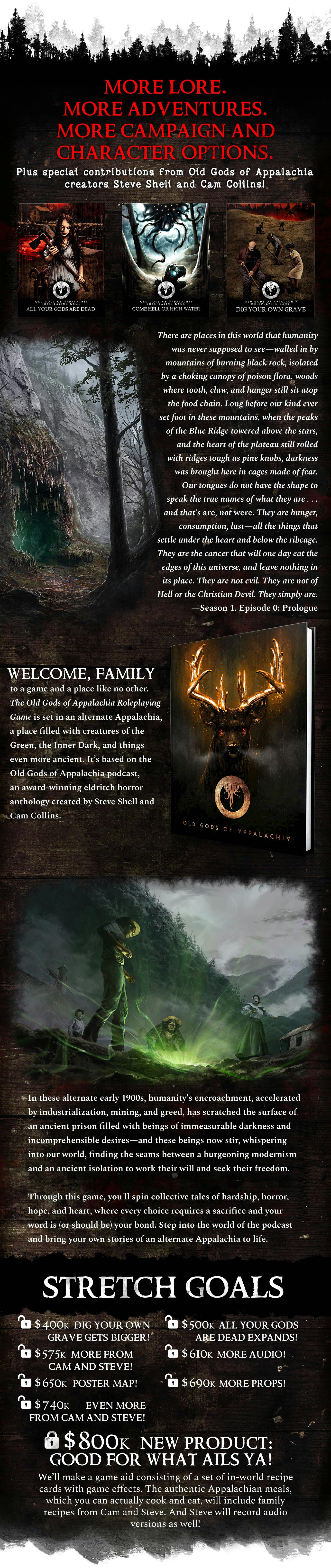 Old Gods of Appalachia: Deeper Still - BackerKit