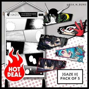 [Sale] Gaze II - Pack of 5