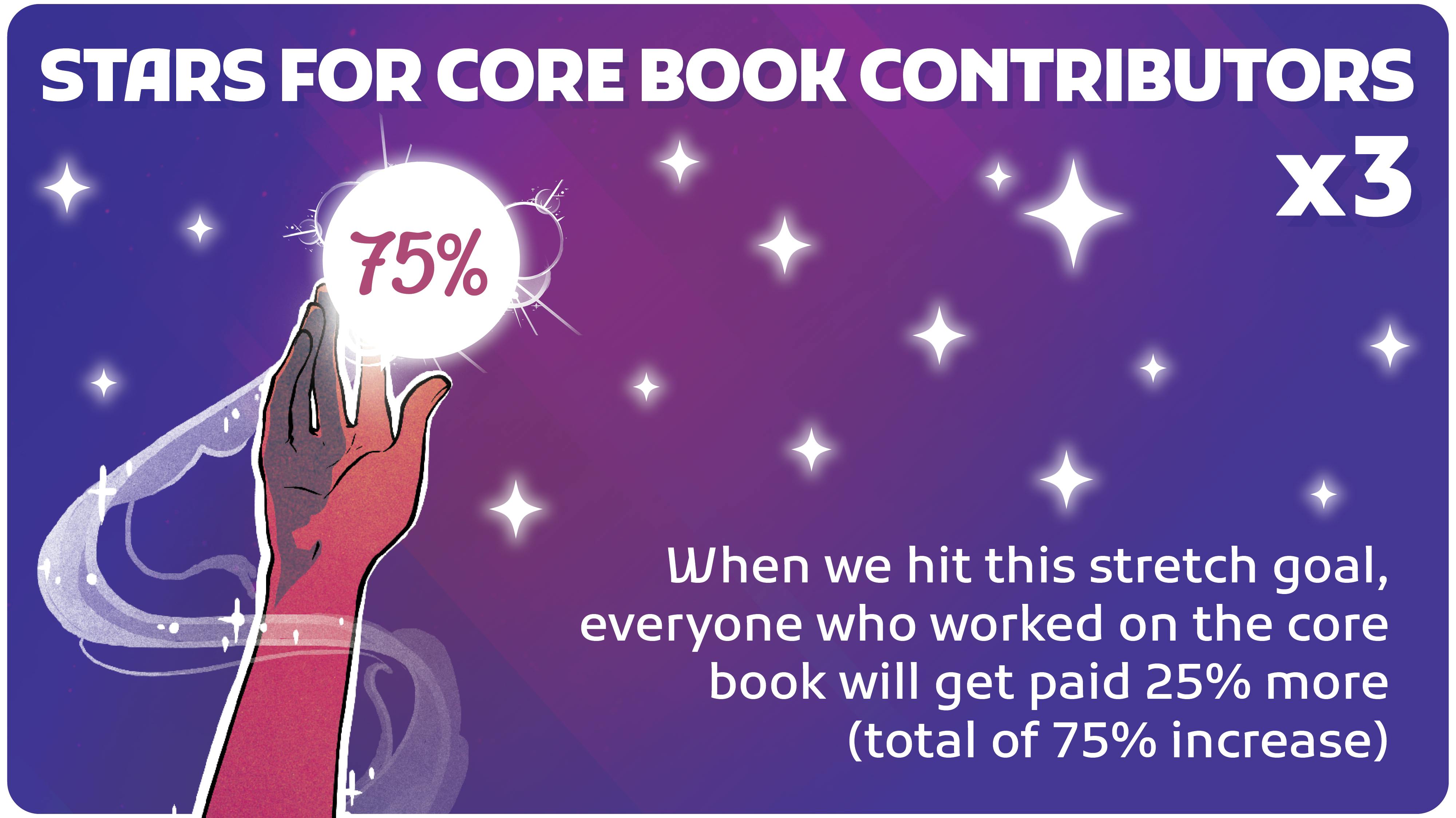 Stars for Core Book Contributors x3