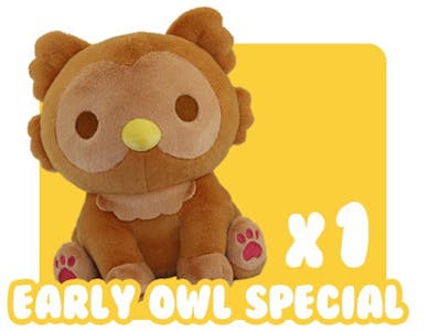 🦉 EARLY OWL SPECIAL: One (1) Owlbear Plush