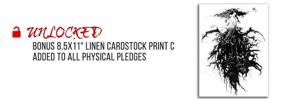 Bonus linen cardstock art print C