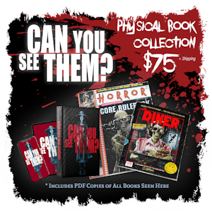 Can You See Them? + The Diner + Horror RPG Core Rulebook in Print. Includes PDFs for FREE.