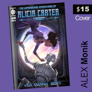 Alicia Carter #3 Alex Monik Cover