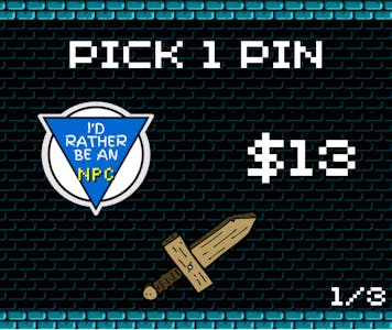 Novice | Pick 1 Pin
