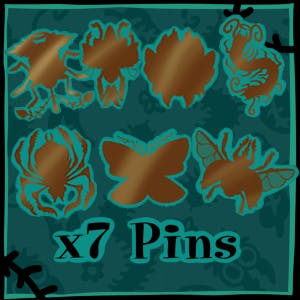 x7 Enamel Pins