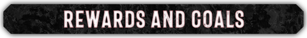 A banner reading: Rewards and Goals