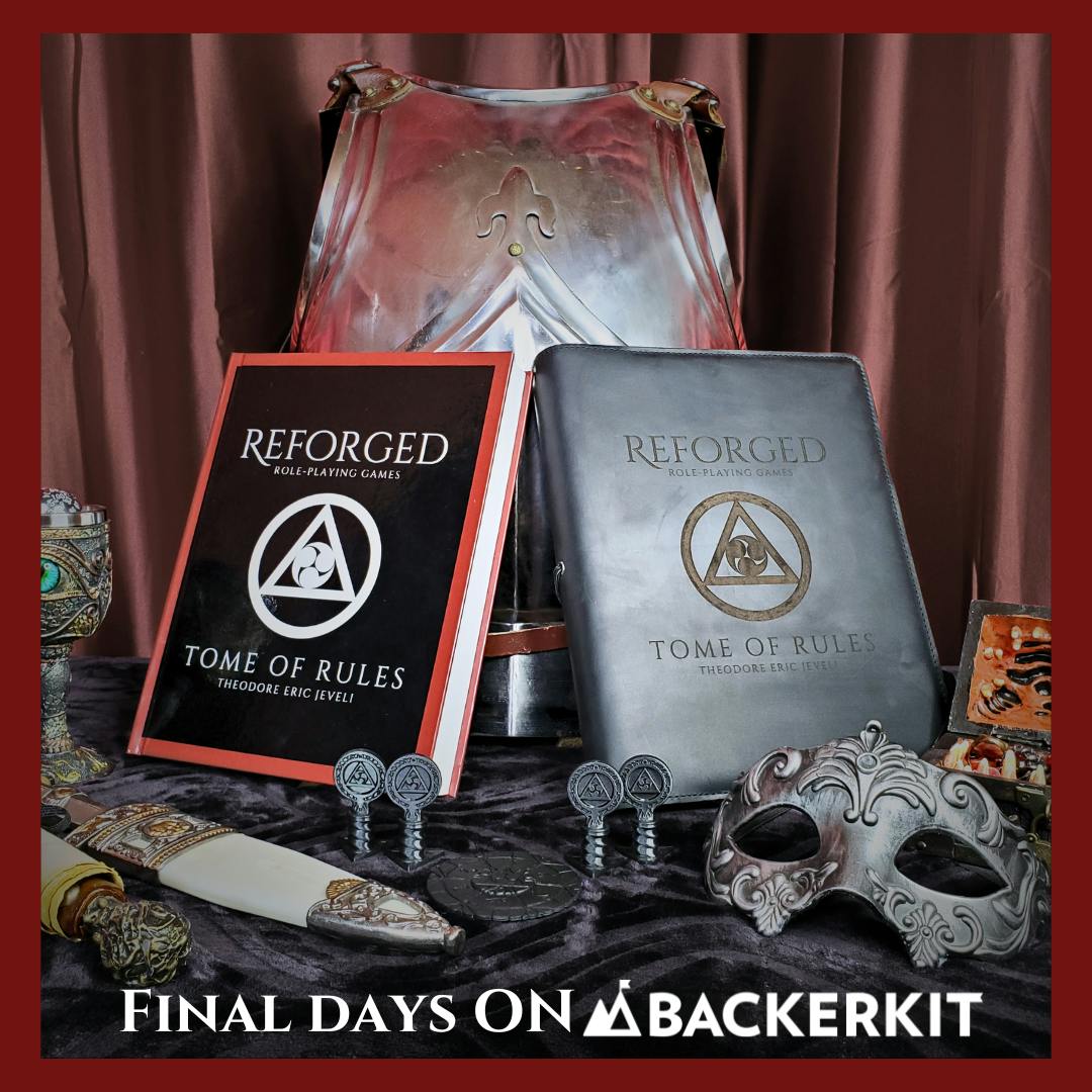 RPG Tome of Rules and Character Creation App Updates BackerKit