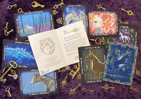 A Unicorn Key ~ Oracle and Guide Deck