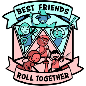 "Best Friends" / "Roll Together" 2-Pin Set