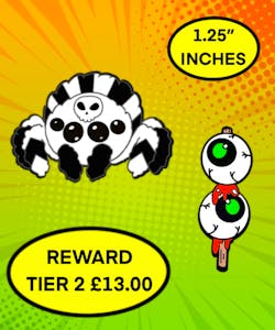 Reward Tier 2 Jumping Candy Skull Spider + Gummy Eyeballs On A Stick (Exclusive)