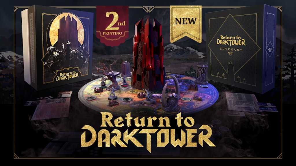 Return to Dark Tower Second Printing and New Covenant Expansion