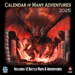Calendar of Many Adventures 2025