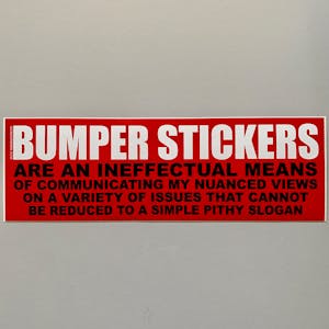 STICKER: Meta Bumper Sticker
