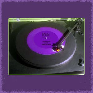 Flexi-Disk With New Purple Planet Song, by Loot the Body