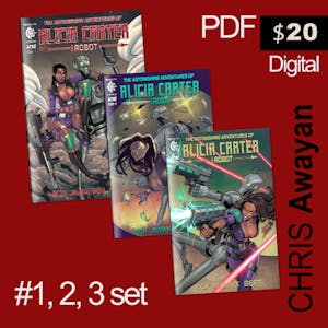 Alicia Carter 1~3 Set (Regular Covers) Digital PDF