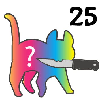 Custom Knifecat design - 25 pins
