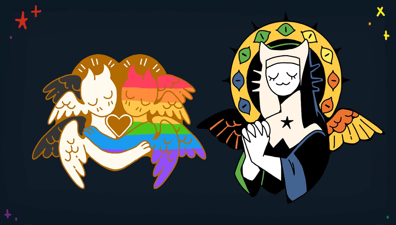 Ally and Questioning Pins