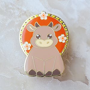 Year of the Ox (no Year) Pin