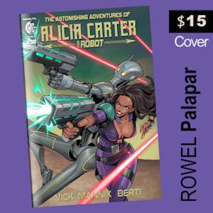 Alicia Carter #3 Rowel Palapar Cover