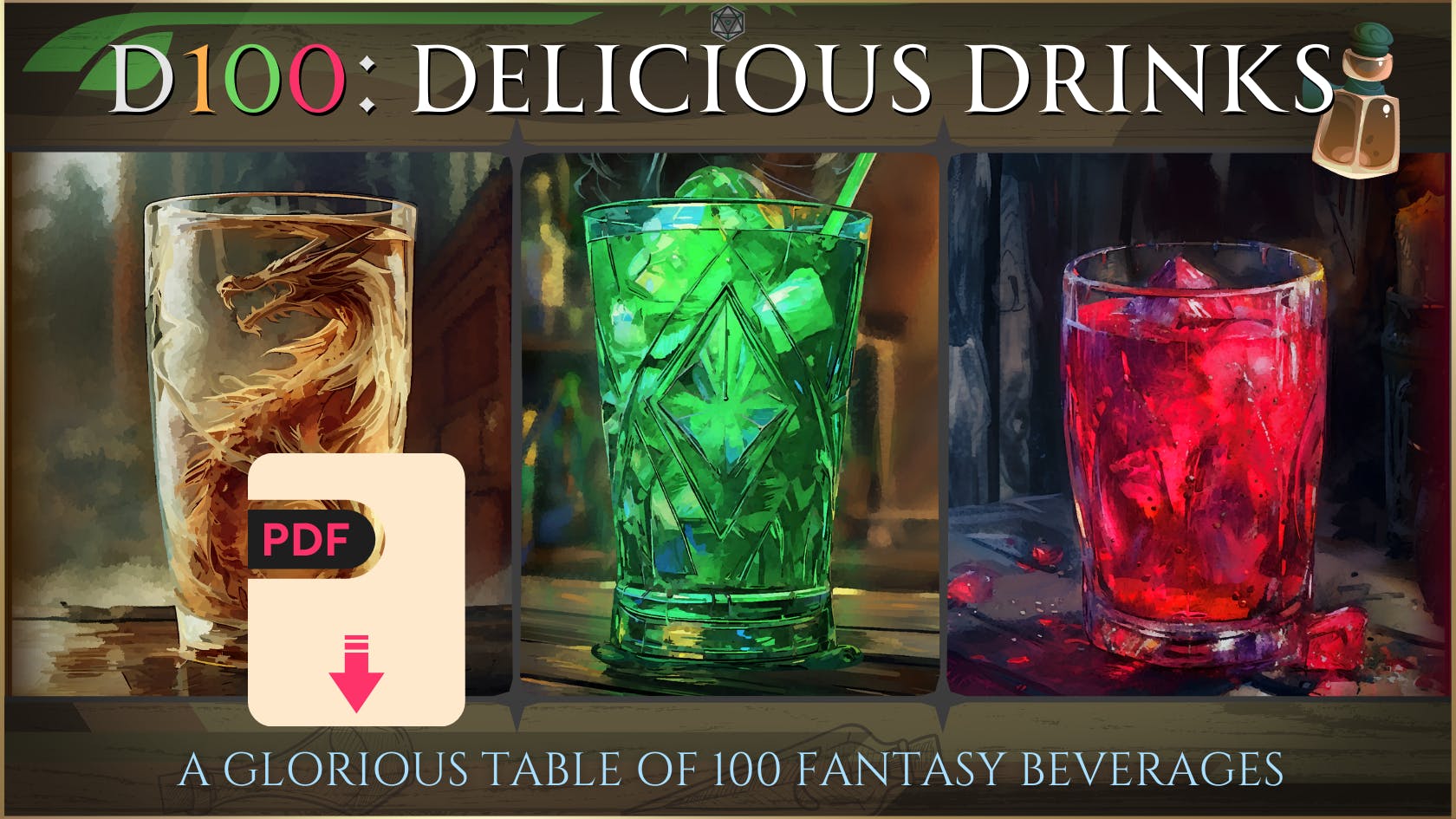(Digital) D100: Delicious Drinks