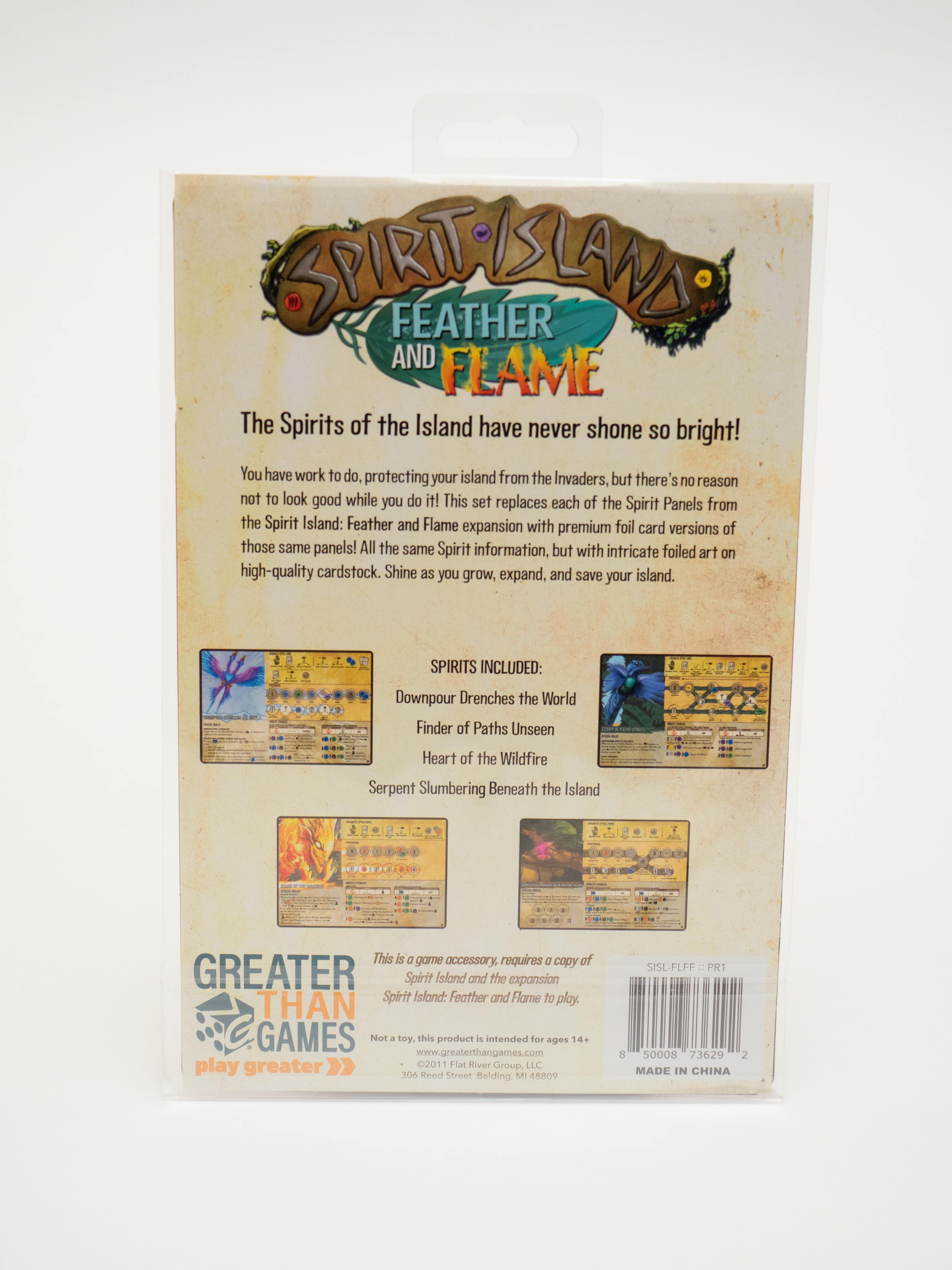 Feather & Flame Foil Panels