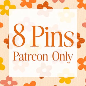 Patreon Only Pledge Level - 8 Pins