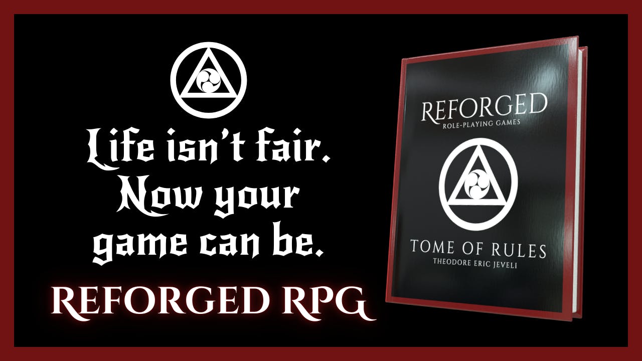 Reforged RPG Tome of Rules and Character Creation App - BackerKit