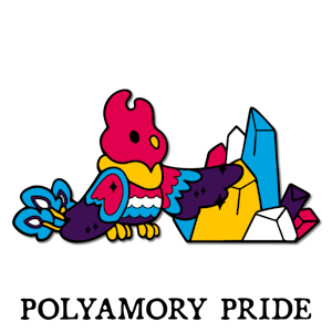 PIN - Blaze in Polyamory Pride