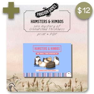 Hamsters and Himbos - Print + PDF