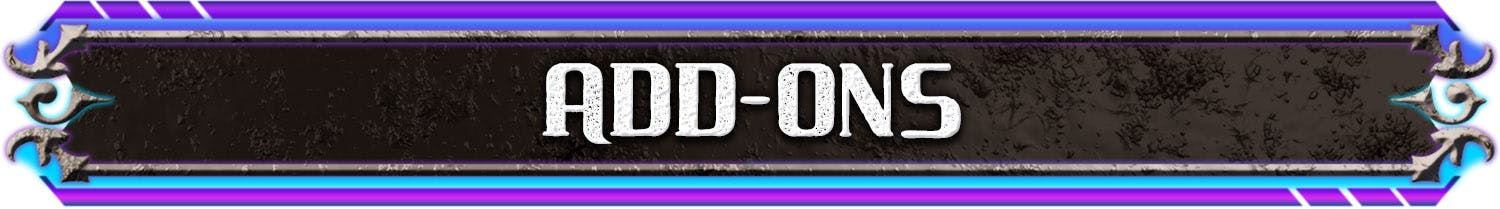 Add-Ons header graphic